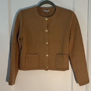 J. Crew Camel Knit Sweater